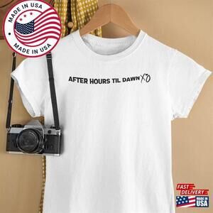 The After Hours Til Dawn Tour 2 Sides Shirt Concert T-Shirt